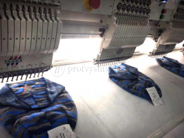 Вышивка логотипа на шапки