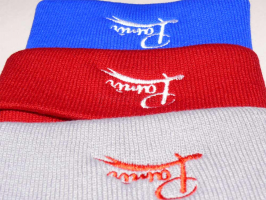 Вышивка на шапках