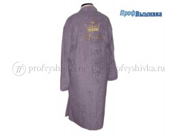 Недорогая вышивка на халатах на заказ