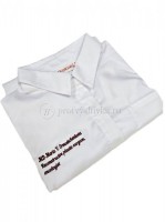 Вышивка на медицинской форме