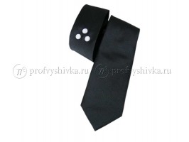 Галстук с вышивкой