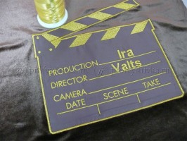 Машинная вышивка на крое