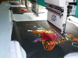 Машинная вышивка крое