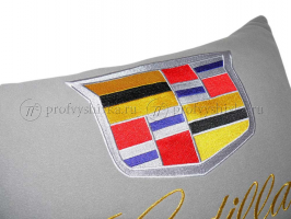 Подушка с вышивкой Cadillac (2)