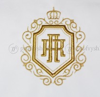 Вышивка металлизированными нитками на заказ