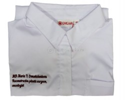 Вышивка ФИО на рубашке