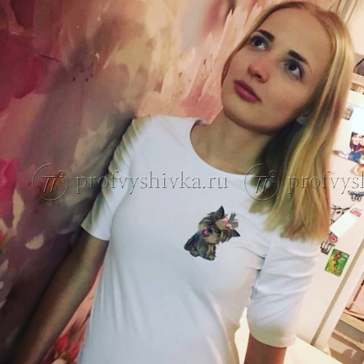 Вышивка на футболках