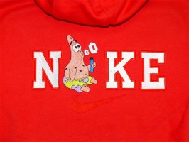 Вышивка патрика на худи