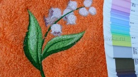 Вышивка на полотенцах