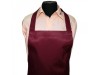 Фартук с грудкой, бордовый