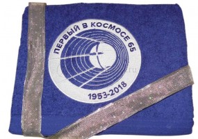 Полотенце с вышивкой на День Победы