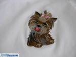 Вышивка питомцев - Йоркширский терьер