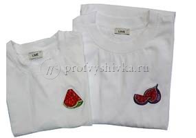 Яркая вышивка ягод и фруктов на одежде