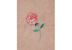 Машинная вышивка на пледе