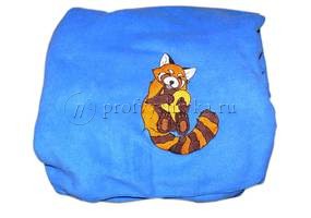 Нанесение на плед картинки животного