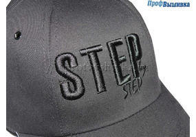 3D вышивка на бейсболке