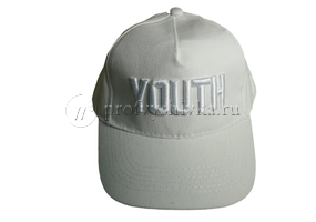 Бейсболка с текстом «YOUTH»