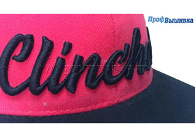 Обьёмная вышивка на бейсболках