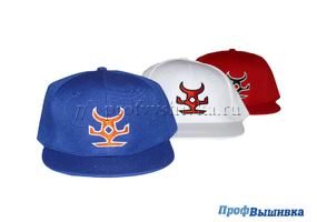 Цветные принты на кепках