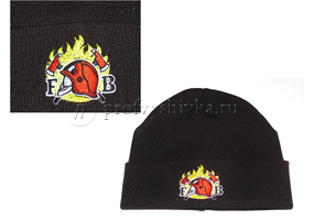 Шапка с вышивкой