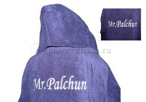 Вышивка на махровом халате