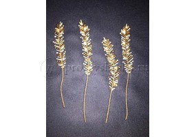 Вышивка веточек на синем фоне