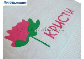 Яркая вышивка для салона красоты